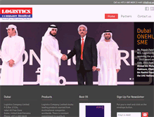 Tablet Screenshot of logi.ae